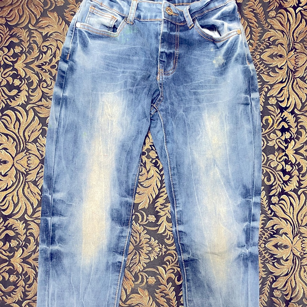 Faded jeans